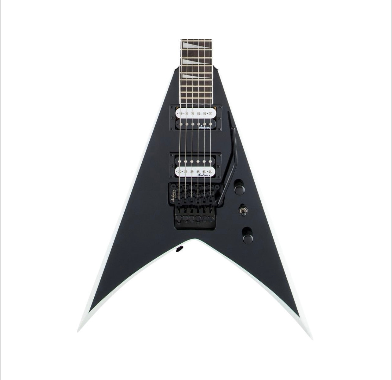 Jackson JS Series King V JS32, Amaranth Fingerboard, Black with White Bevels