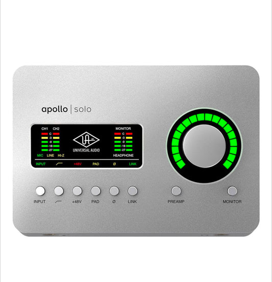 Universal Audio Apollo Solo Thunderbolt 3 Heritage Editio