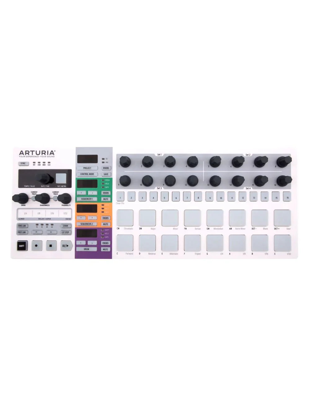 Arturia Beatstep Pro + AKG K 240 Studio