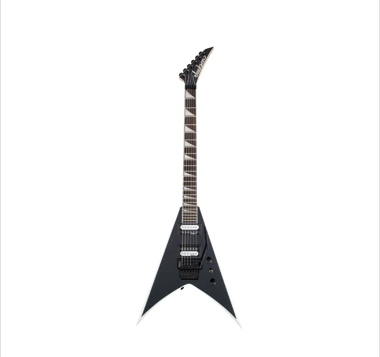 Jackson JS Series King V JS32, Amaranth Fingerboard, Black with White Bevels