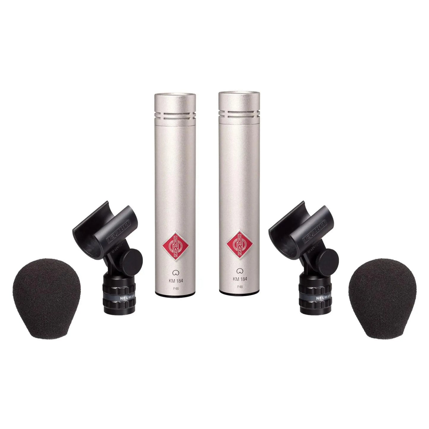 Neumann KM 184 Stereo Set Microphone Pair (Nickel)