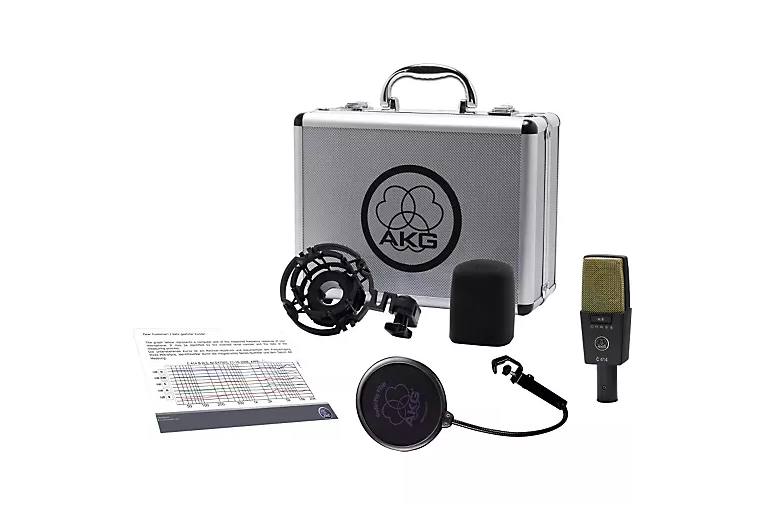 AKG C414 XLII Reference Multi-Pattern Condenser Microphone